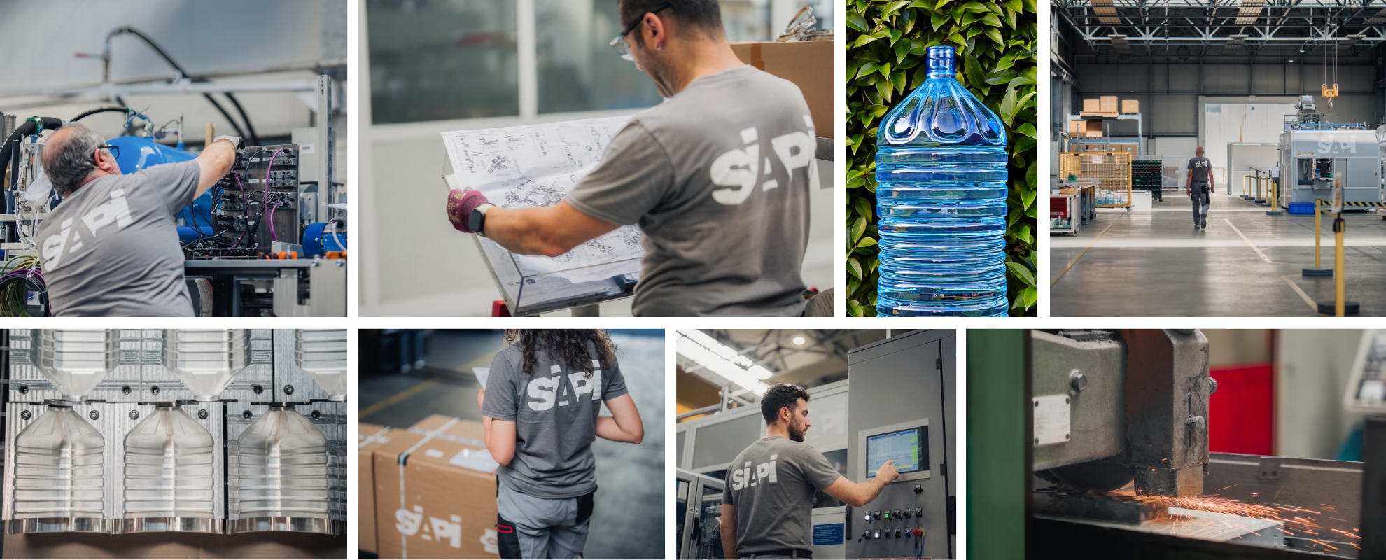 SIAPI workers innovating blow molding